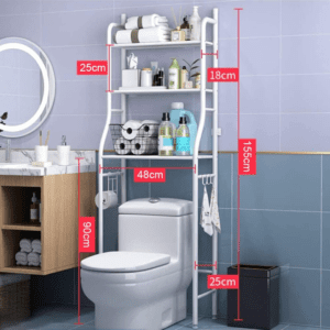 3-Tier Bathroom Shelf Organizer