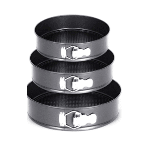 3 Pcs Round Cake Mould Non-Stick Cake Tins