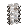 5 Layer X Shaped Metal Shoe Rack