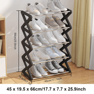5 Layer X Shaped Metal Shoe Rack 5 Layer X Shaped Metal Shoe Rack