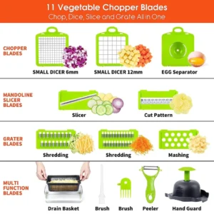 13-in-1 Multifunctional Vegetable Chopper
