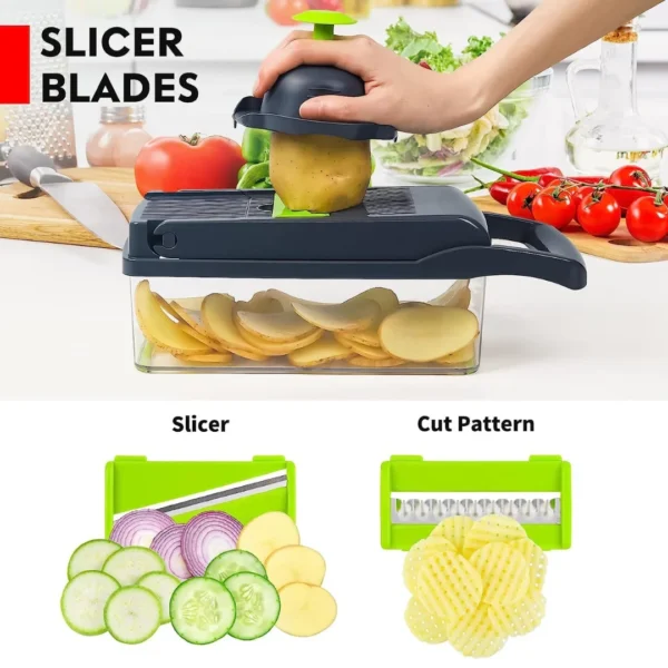 13-in-1 Multifunctional Vegetable Chopper