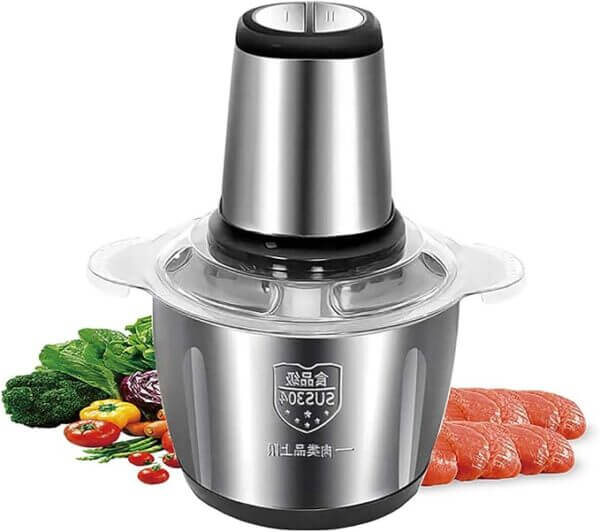 3L Stainless Steel Food Chopper