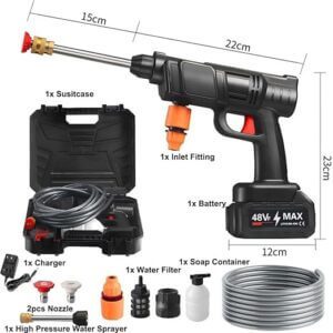 Cordless Pressure Washer Spray Gun