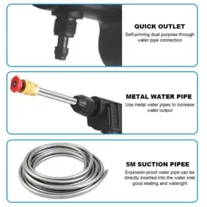 Cordless Pressure Washer Spray Gun Cordless Pressure Washer Spray Gun