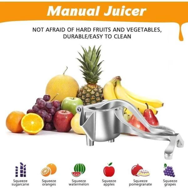 Aluminum Manual Fruit Press Juicer