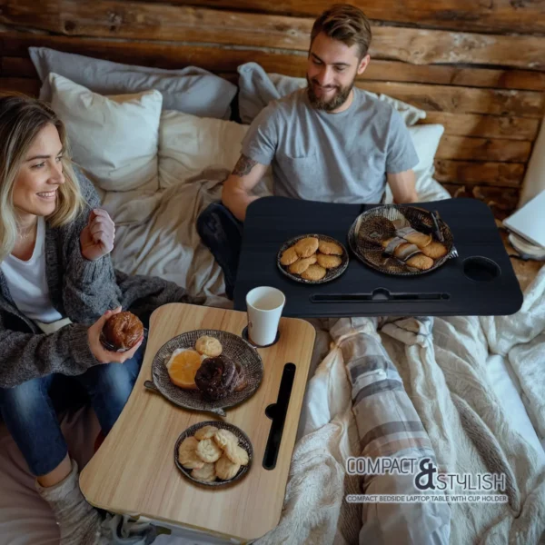 Foldable Laptop Table for Bed