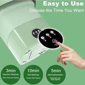 Portable Foldable Washing Machine - 12 Liters