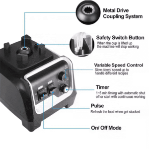 Professional Heavy Duty Commercial Blender 6 Liters